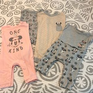 Baby Girl Minnie Mouse Rompers